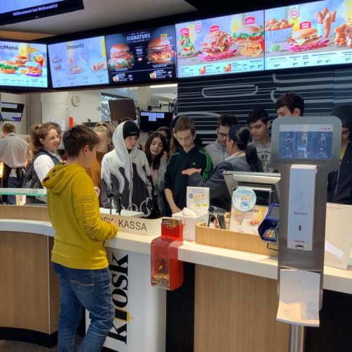 Betriebsbesichtigung McDonald´s