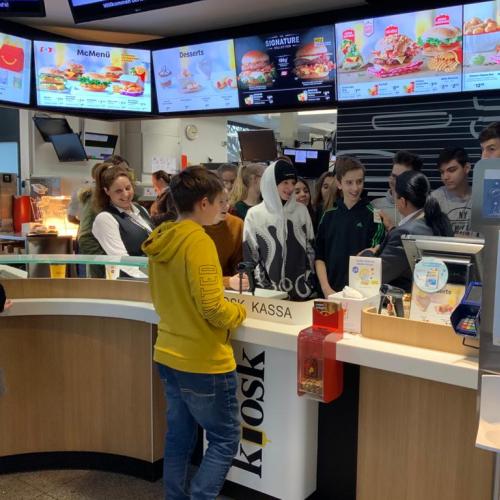 Betriebsbesichtigung McDonald´s
