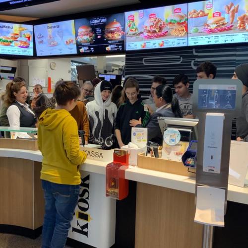 Betriebsbesichtigung McDonald´s