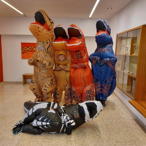 Dinosaurier Schule