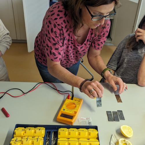 Zitronenbatterie