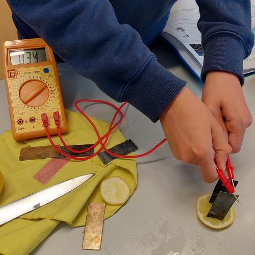 Zitronenbatterie