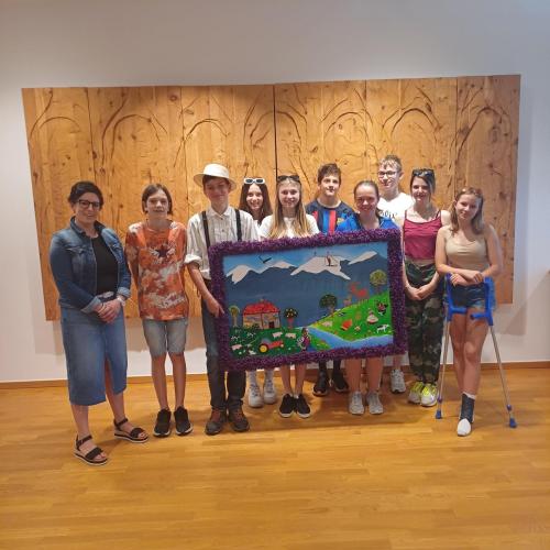 Bildübergabe Seniorenheim