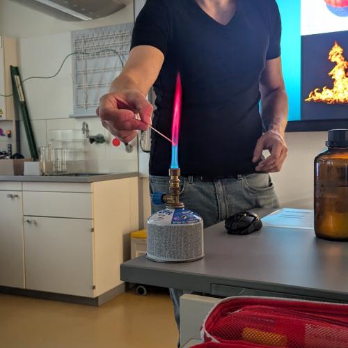 Feuer und Flamme