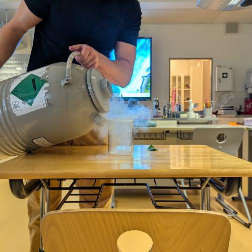 flüssiger Stickstoff