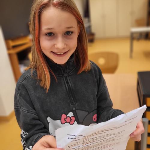 Lesetheater 1. Klasse