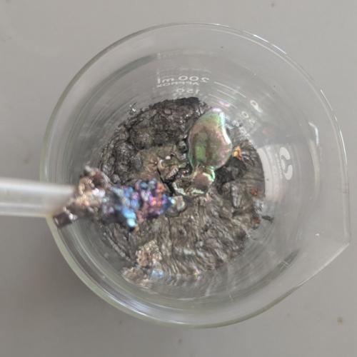 Silberspiegel und Bismuth