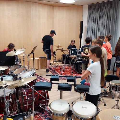 Besuch in Musikschule