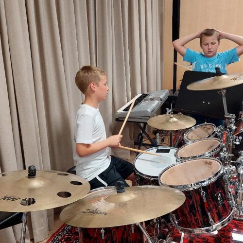 Besuch in Musikschule