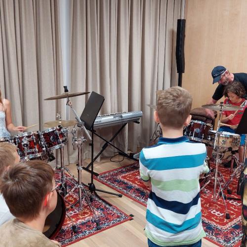 Besuch in Musikschule