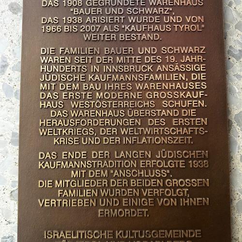 Nationalsozialismus Innsbruck