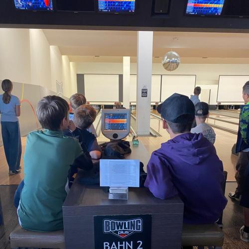 Bowling der 4. Klassen