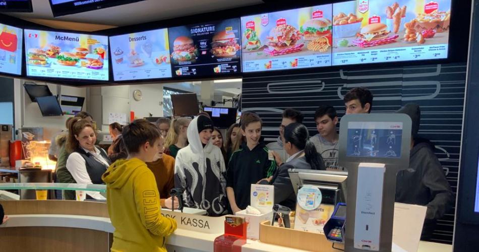 Besichtigung McDonald´s