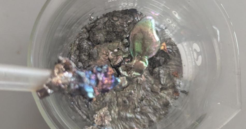 Silberspiegel und Bismuth