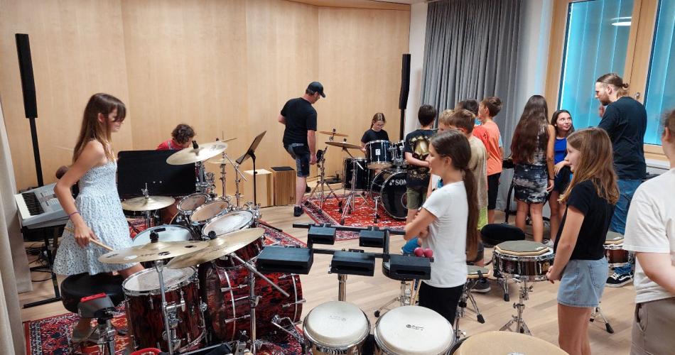 Besuch in Musikschule